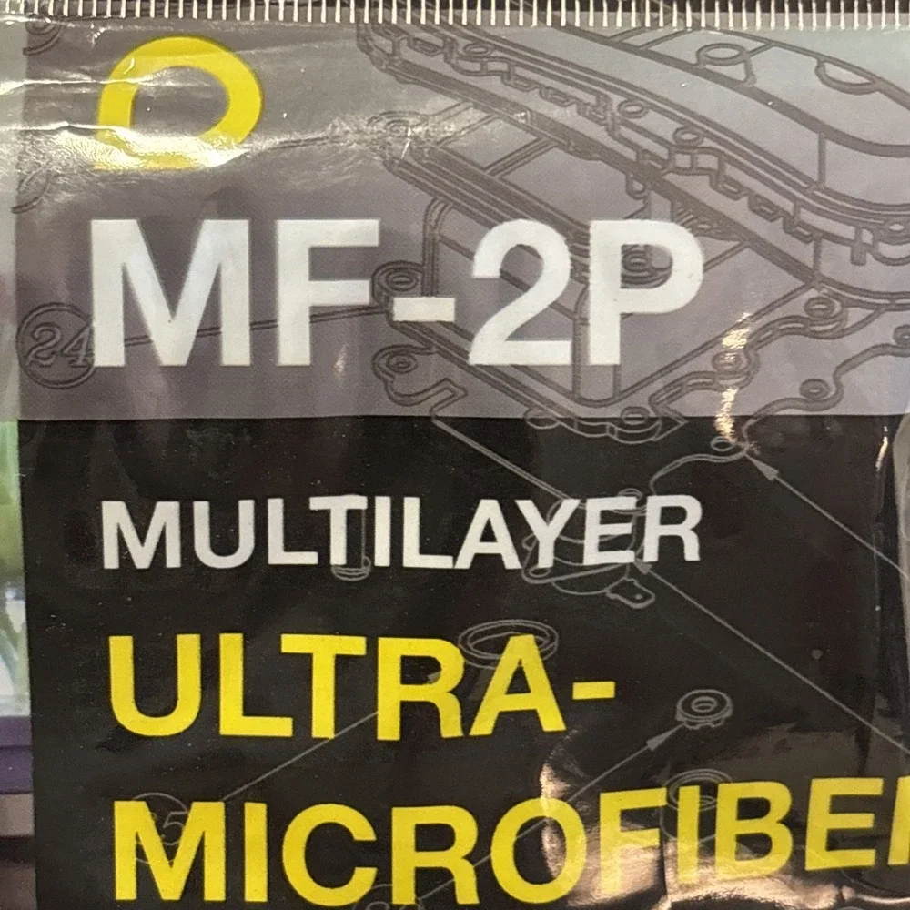 NEW! HAAN MF-2P Multilayer Ultra Microfiber Cleaning Pads 2pk Mop Sweep Blue